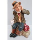 Vintage Collectable Royal Doulton Figurine Owd Willum HN 2042 Stands 6.5 inches Tall. Part of a