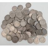 Vintage Collectable Coins 800g in total weight British Two Shilling Coins. Part of a recent Estate