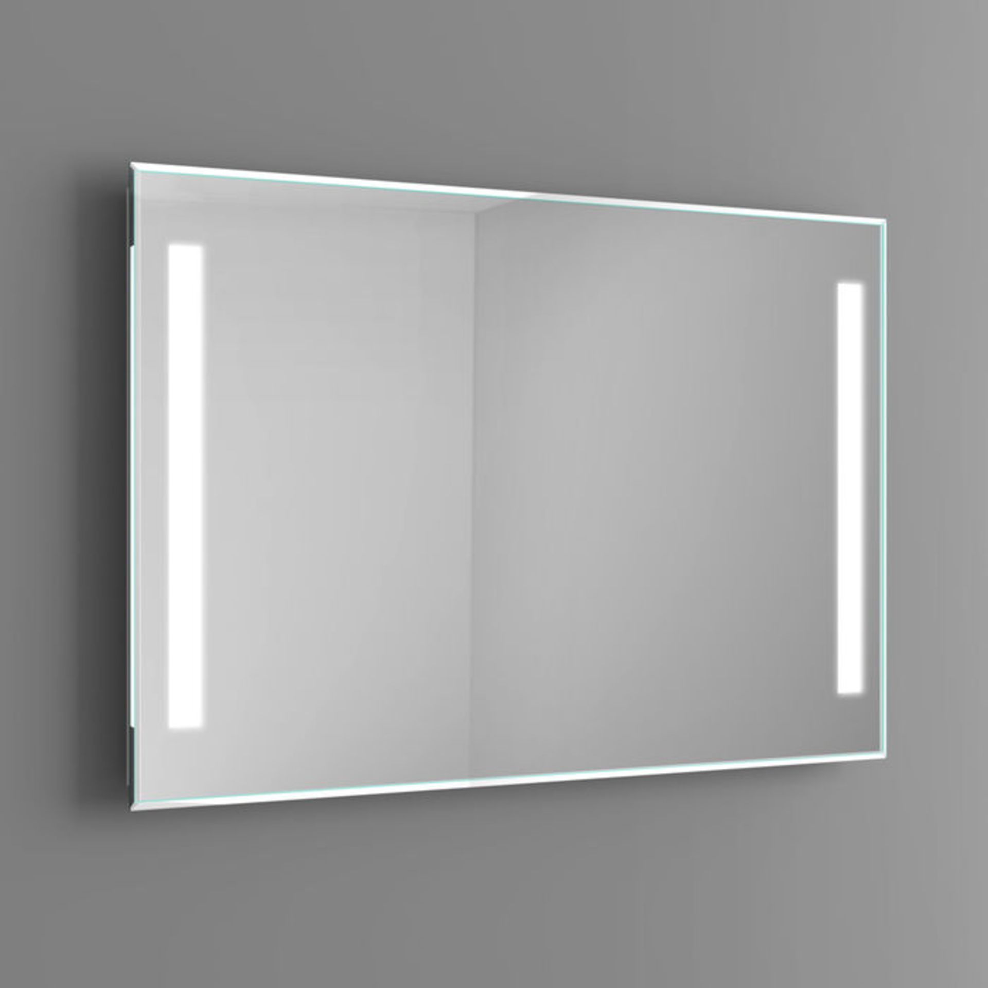 (TY58) 1000x600mm Omega Illuminated LED Mirror. RRP £349.99. Flattering LED lights provide a warm - Image 3 of 3