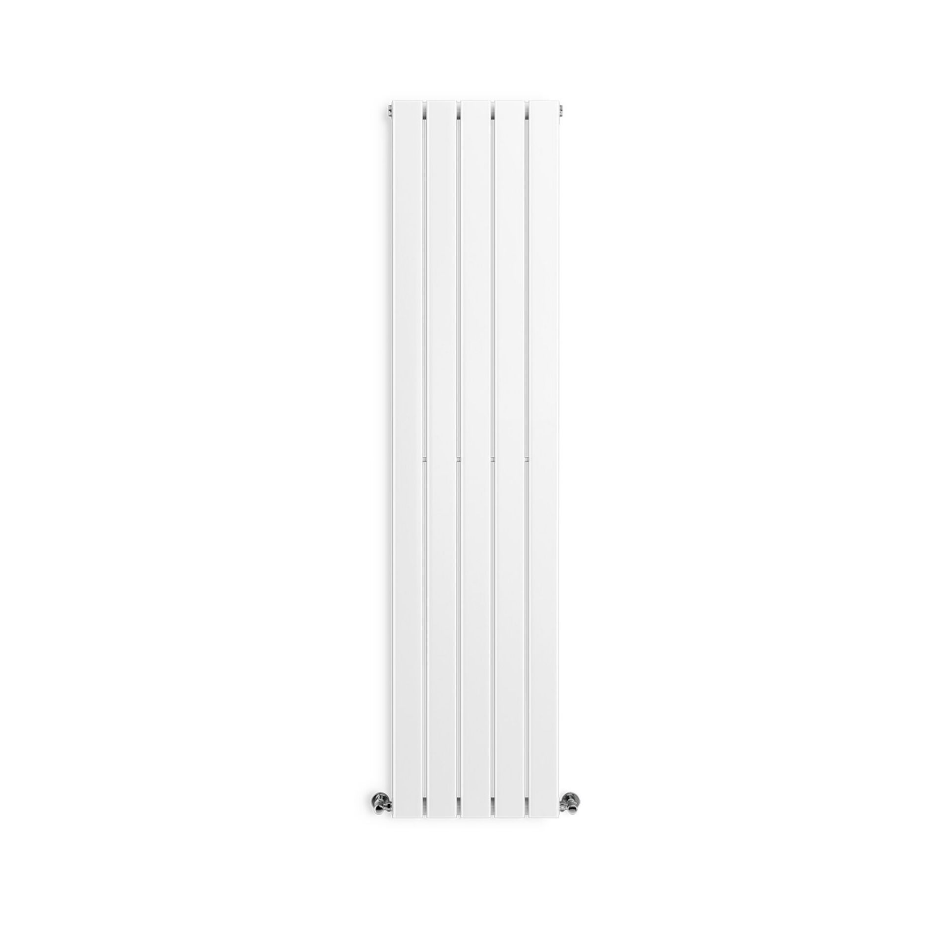 (LP13) 1600x376mm White Panel Vertical Radiator. RRP £239.00. Low carbon steel, high-quality white - Image 2 of 2