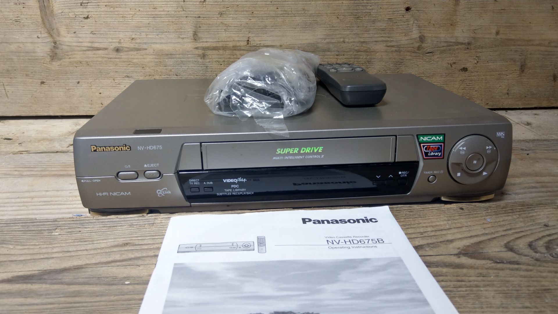 Panasonic VHS player - Image 2 of 2