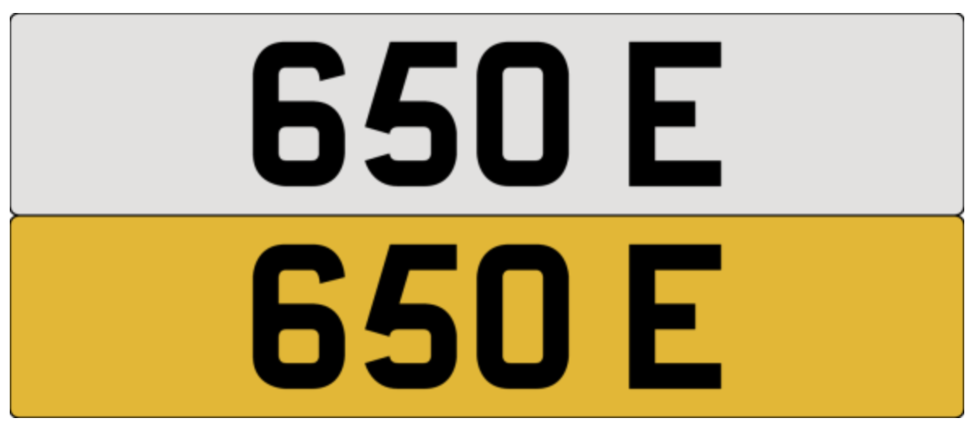 650 E on DVLA retention ready to transfer