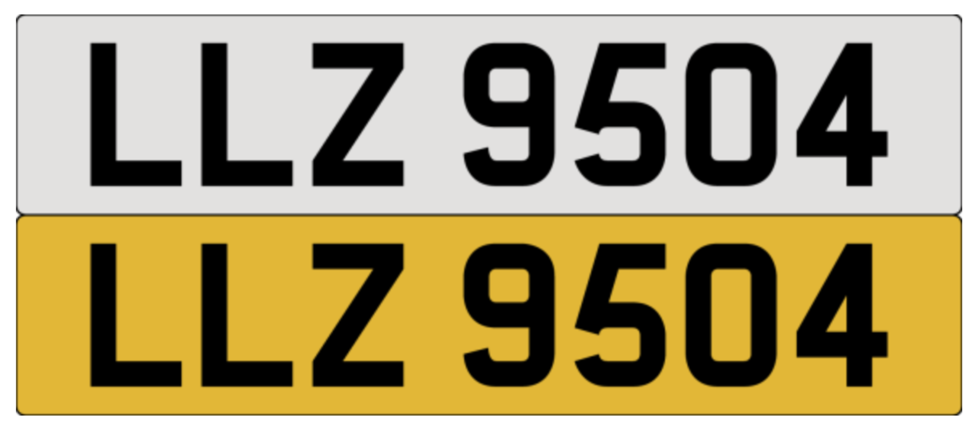 LLZ 9504 on DVLA retention ready to transfer