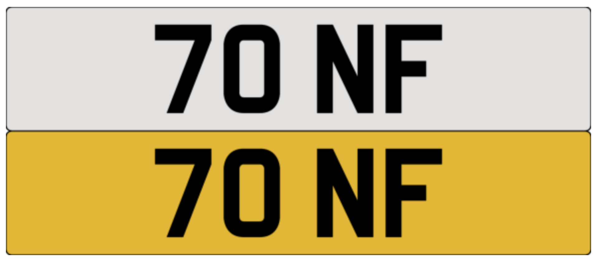 70 NF on DVLA retention ready to transfer