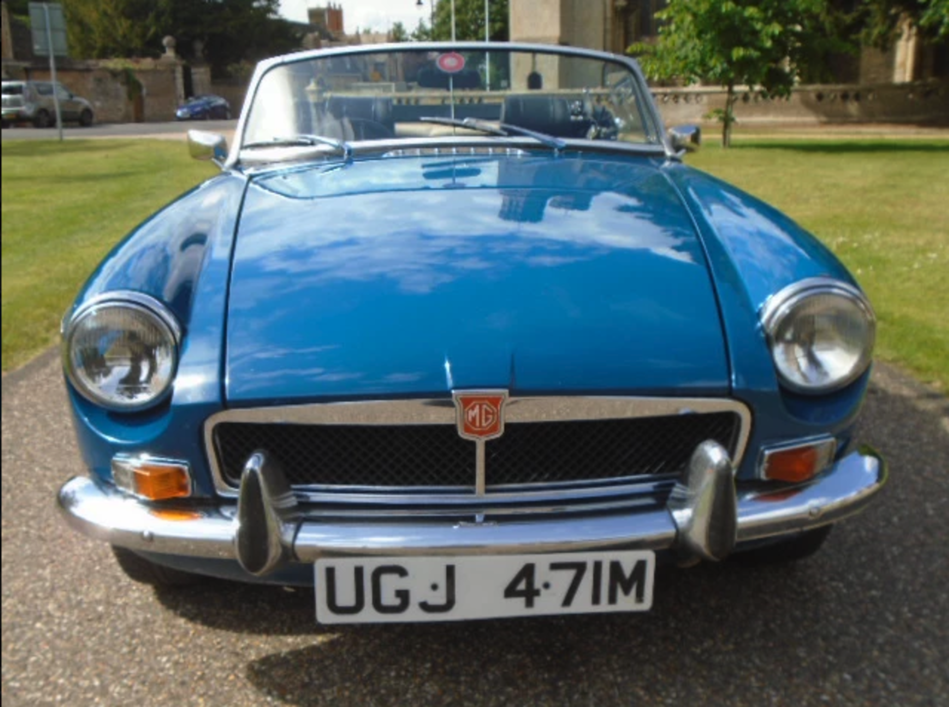 1973 MGB Roadster Chrome bumper. - Image 5 of 7