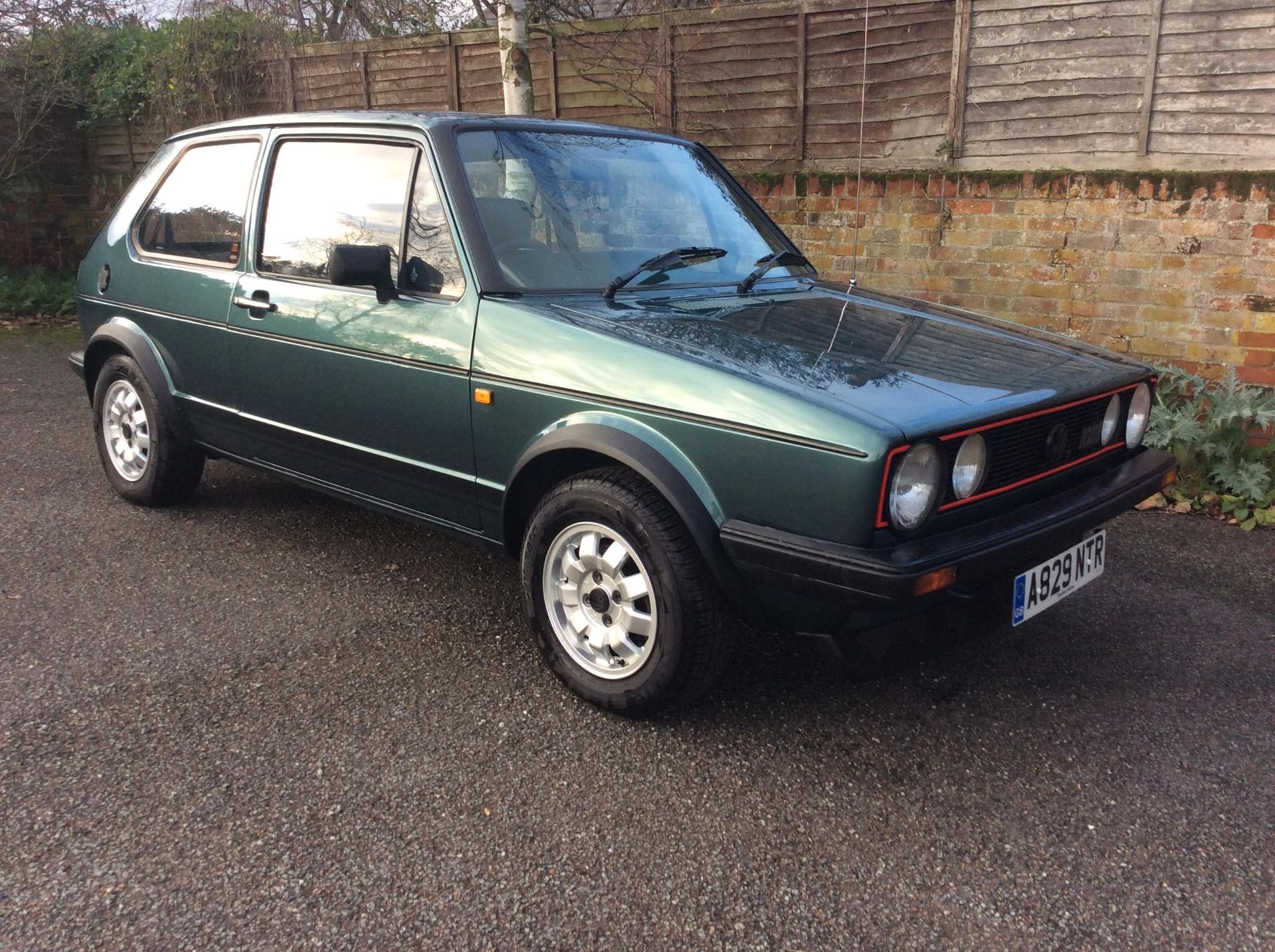 Mk1 Golf GTI, 1.8 Lhasa Green, 127156 miles.