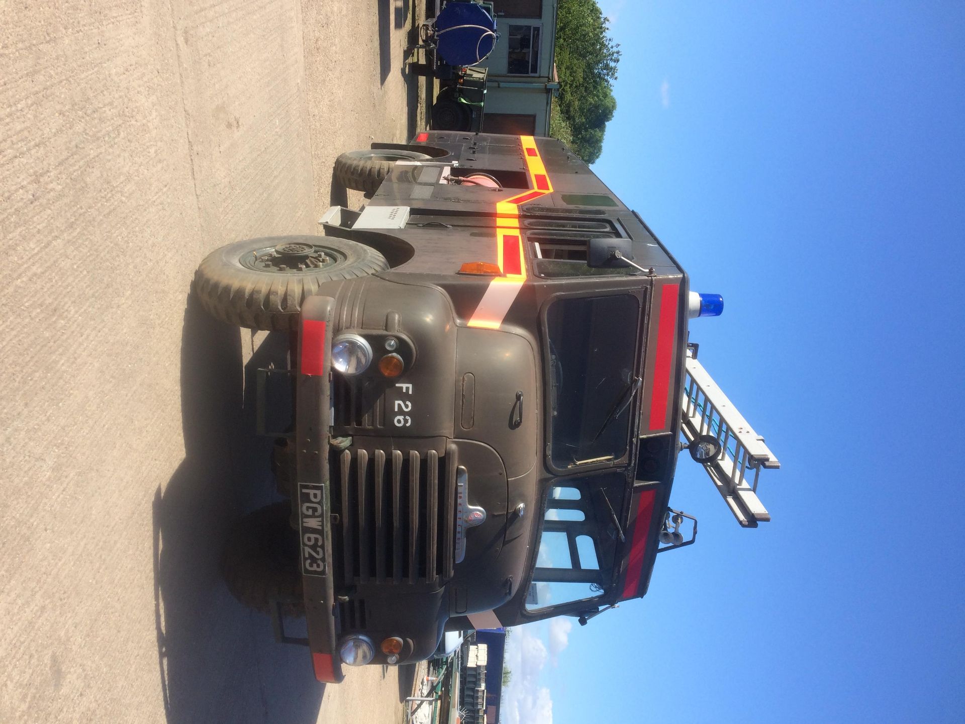 Green Goddess Bedford 1956 Fire Engine Ex MOD - Image 3 of 9