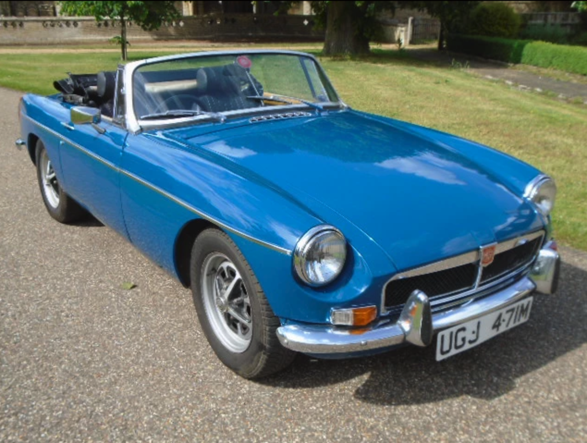 1973 MGB Roadster Chrome bumper. - Image 7 of 7