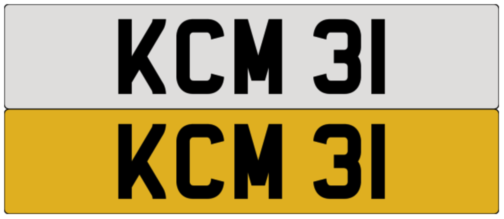 KCM 31 on DVLA retention, ready to transfer.