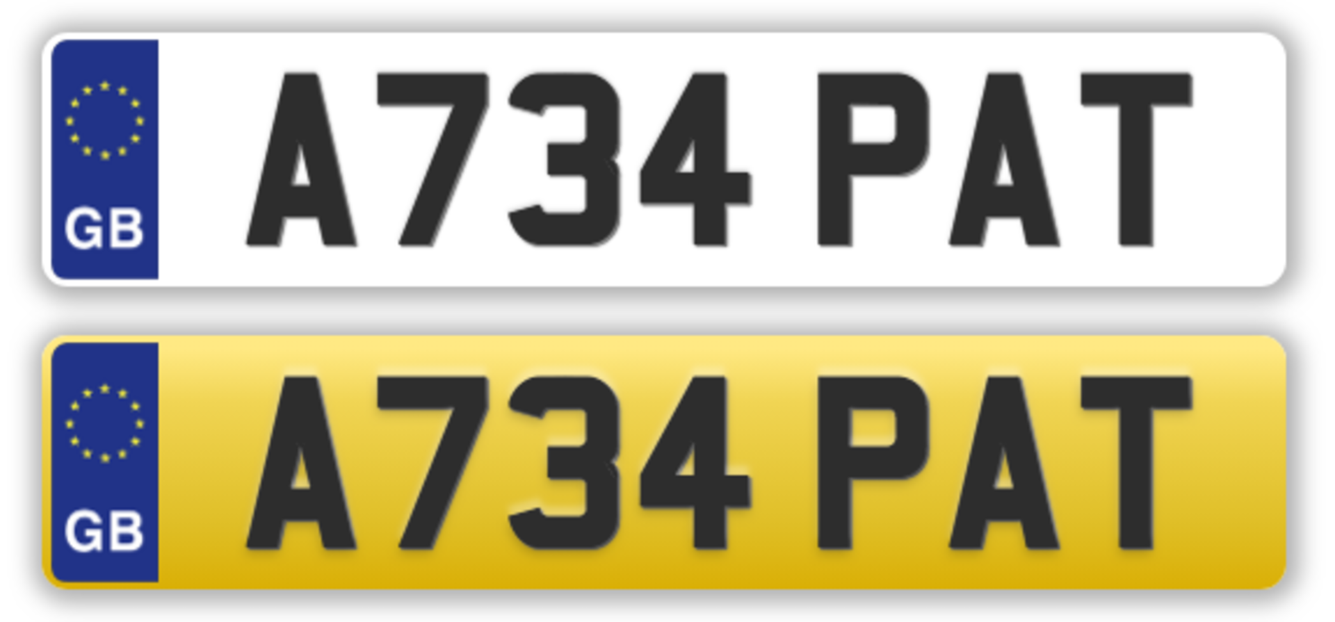 A734 PAT on DVLA retention, ready to transfer