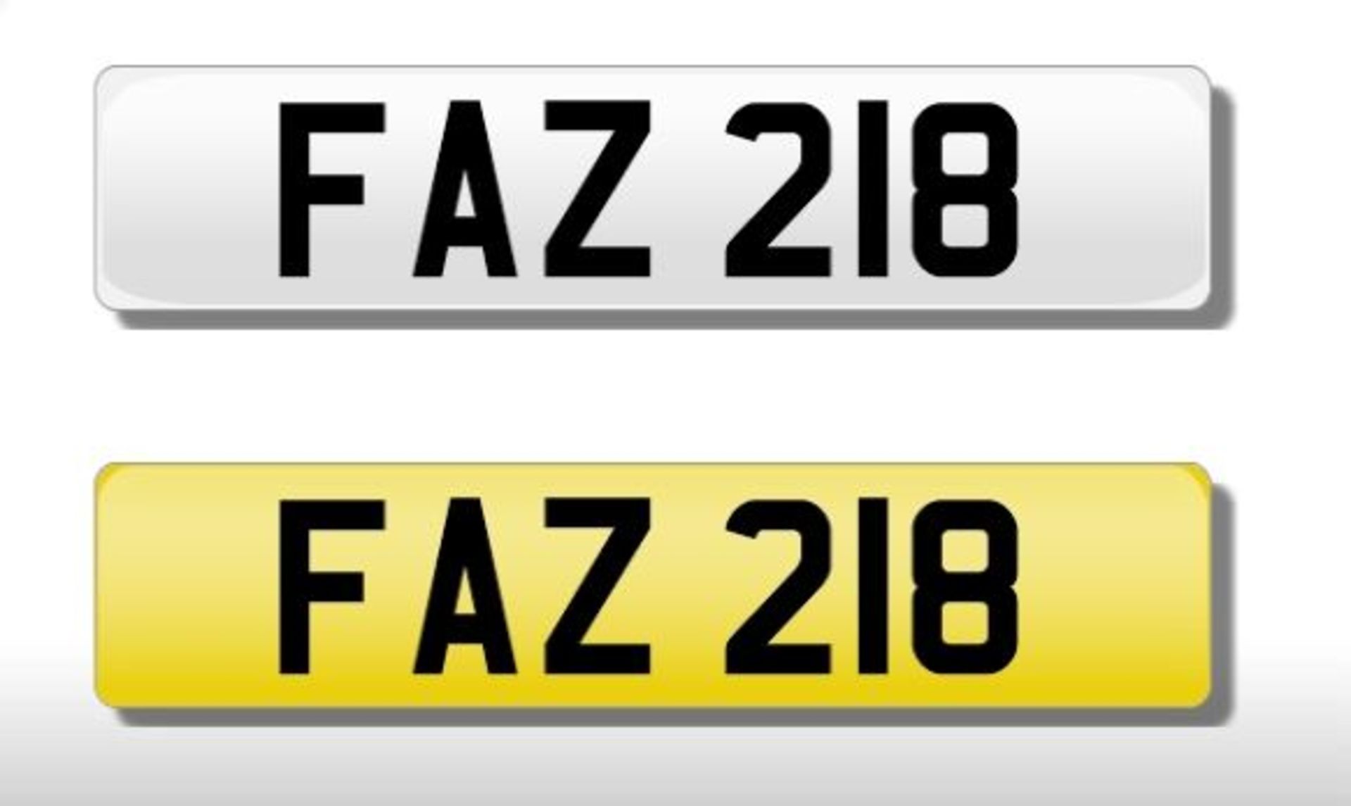 FAZ 218 on DVLA retention, ready to transfer