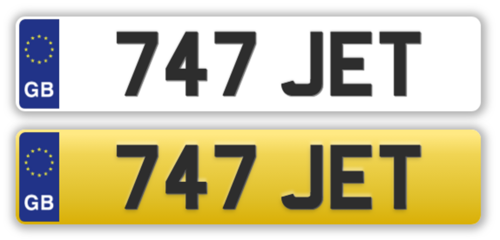 747 JET on DVLA retention, ready to transfer