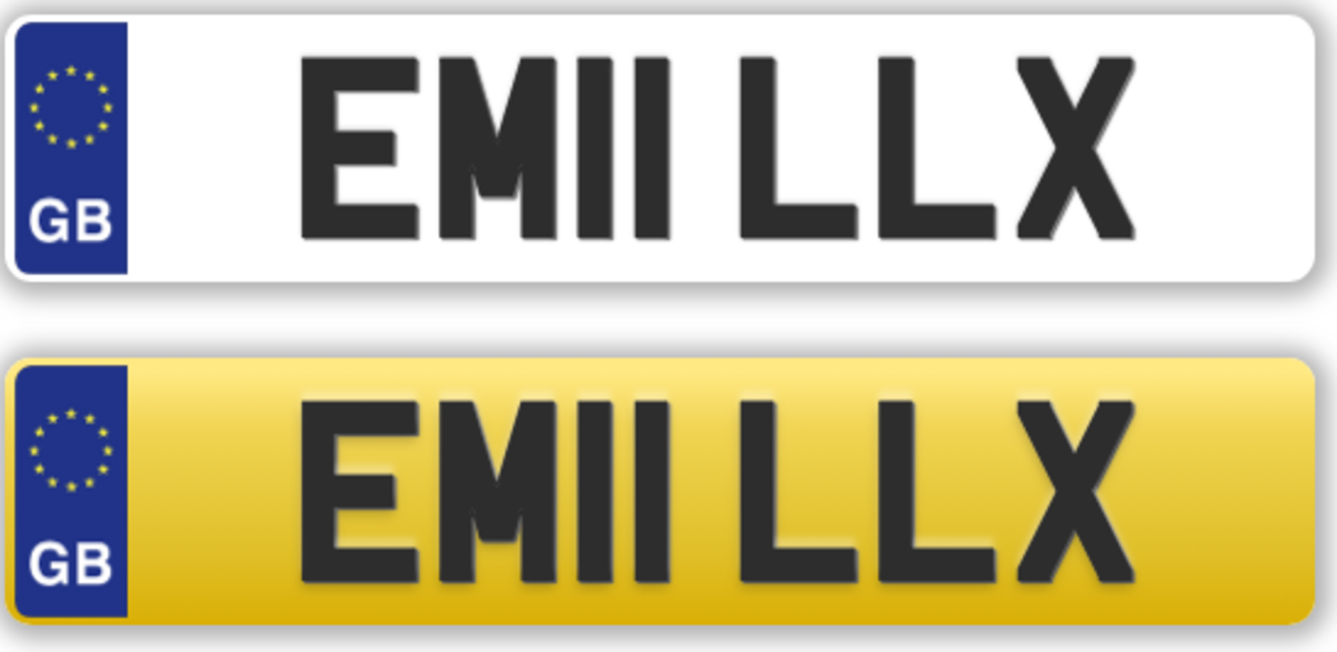 Cherished Plate: EM11 LLX