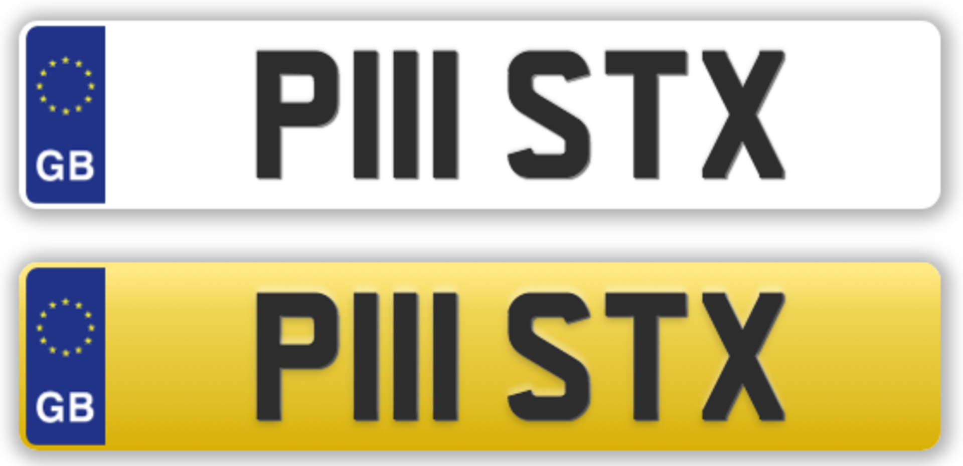 Cherished Number plate - P111 STX