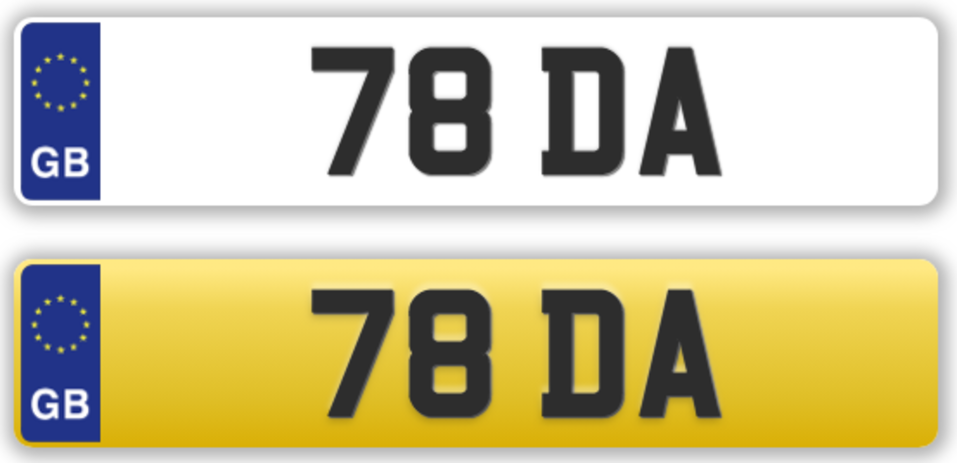 Cherished Plate: 78 DA