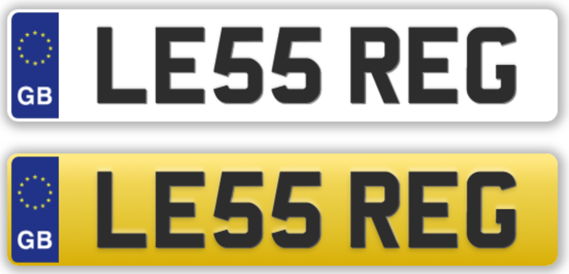 Cherished Plate: LE55 REG