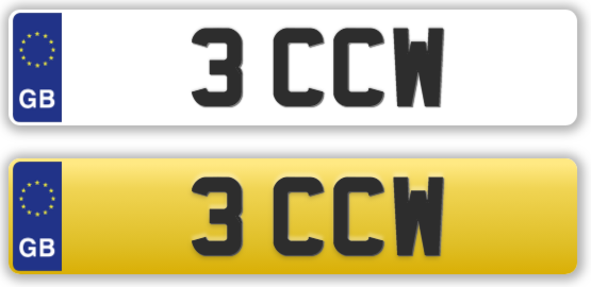 Cherished Plate: 3 CCW