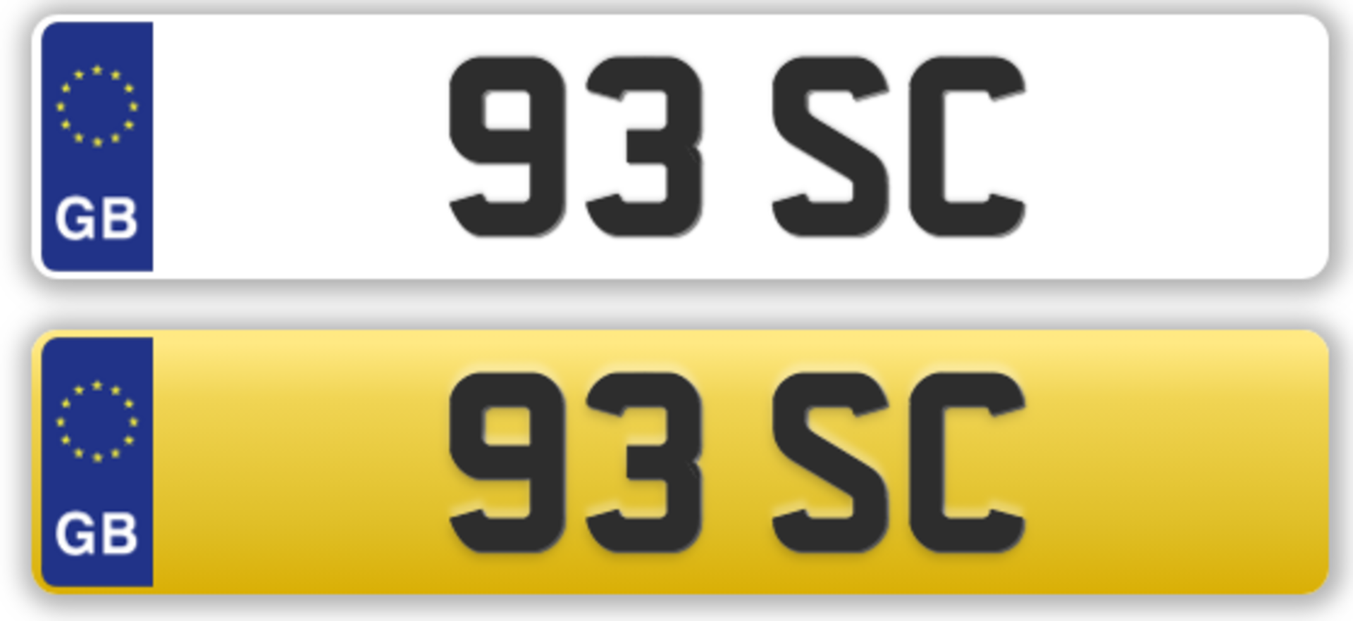 Cherished Plate: 93 SC