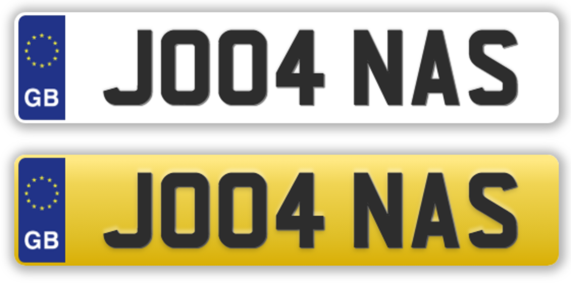 Cherished Plate: JO04 NAS