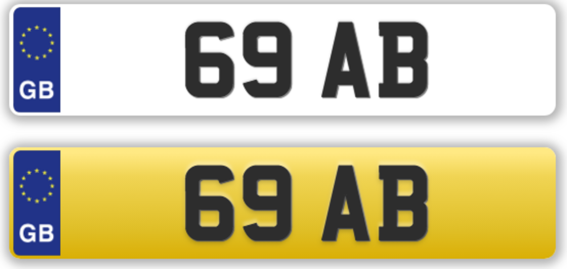 Cherished Plate: 69 AB