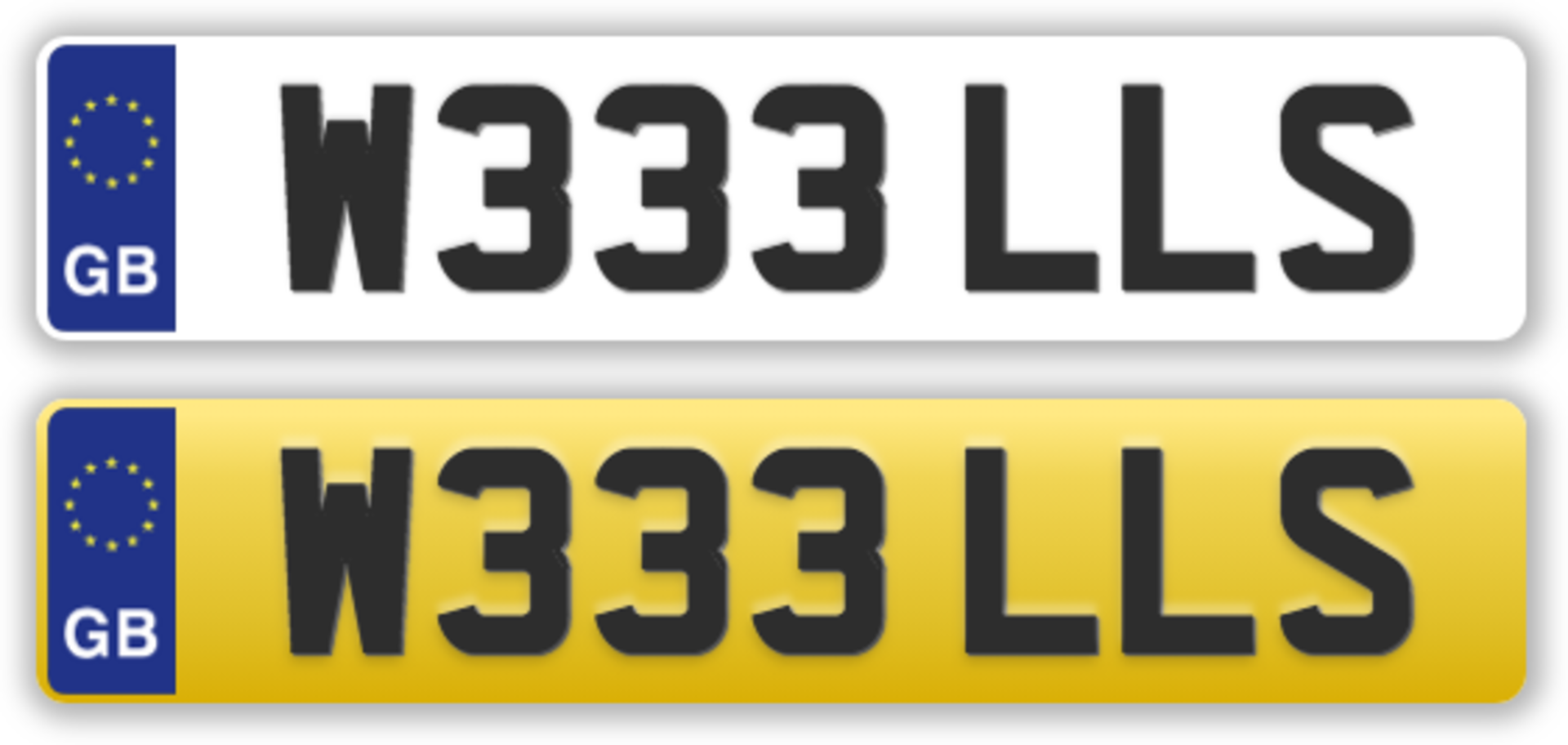 Cherished Plate: W333 LLS