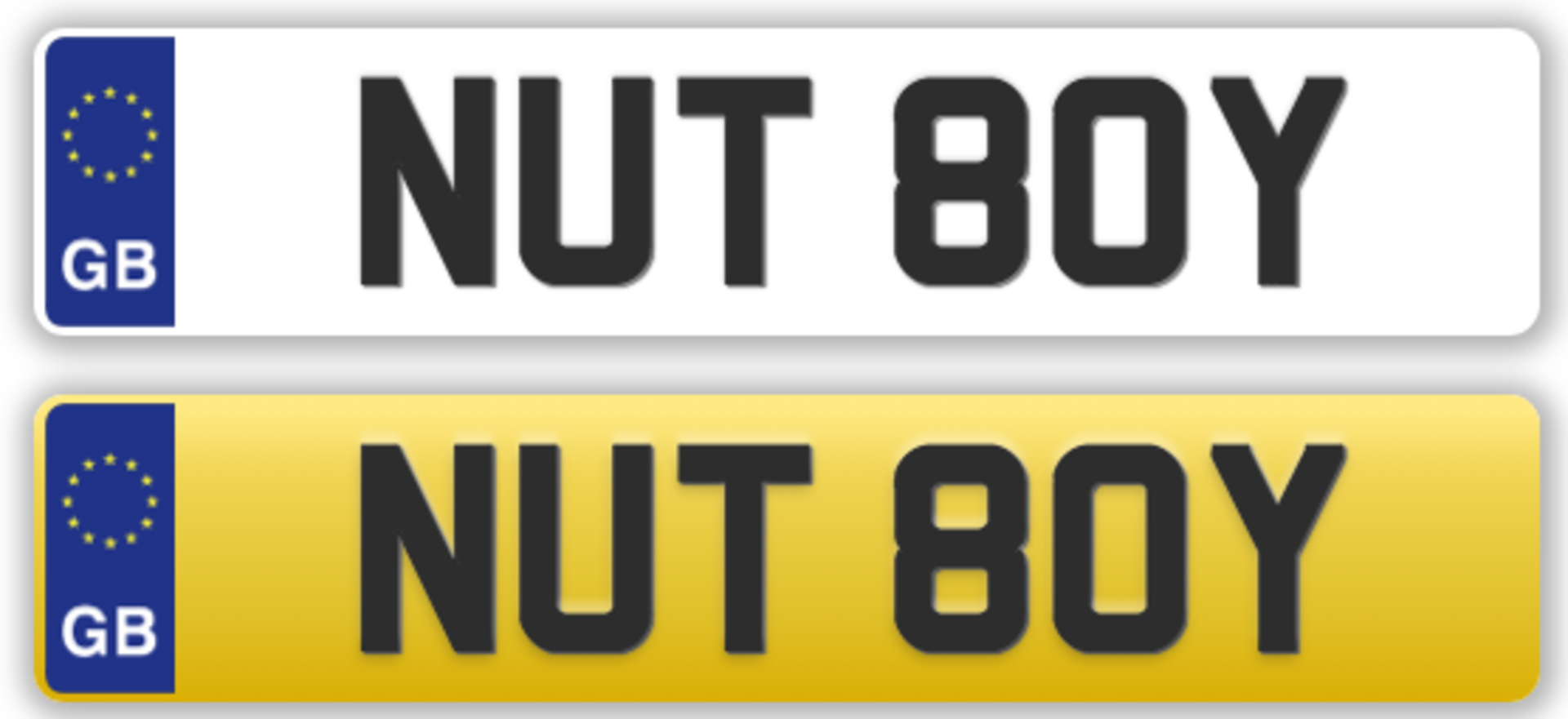 Cherished Plate: NUT 80Y