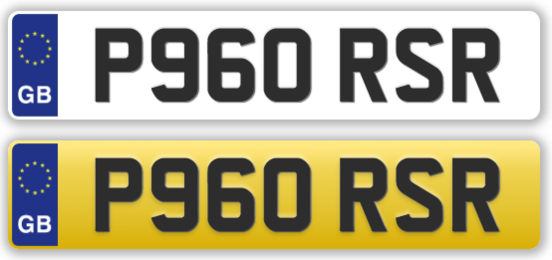 Cherished Plate: P960 RSR