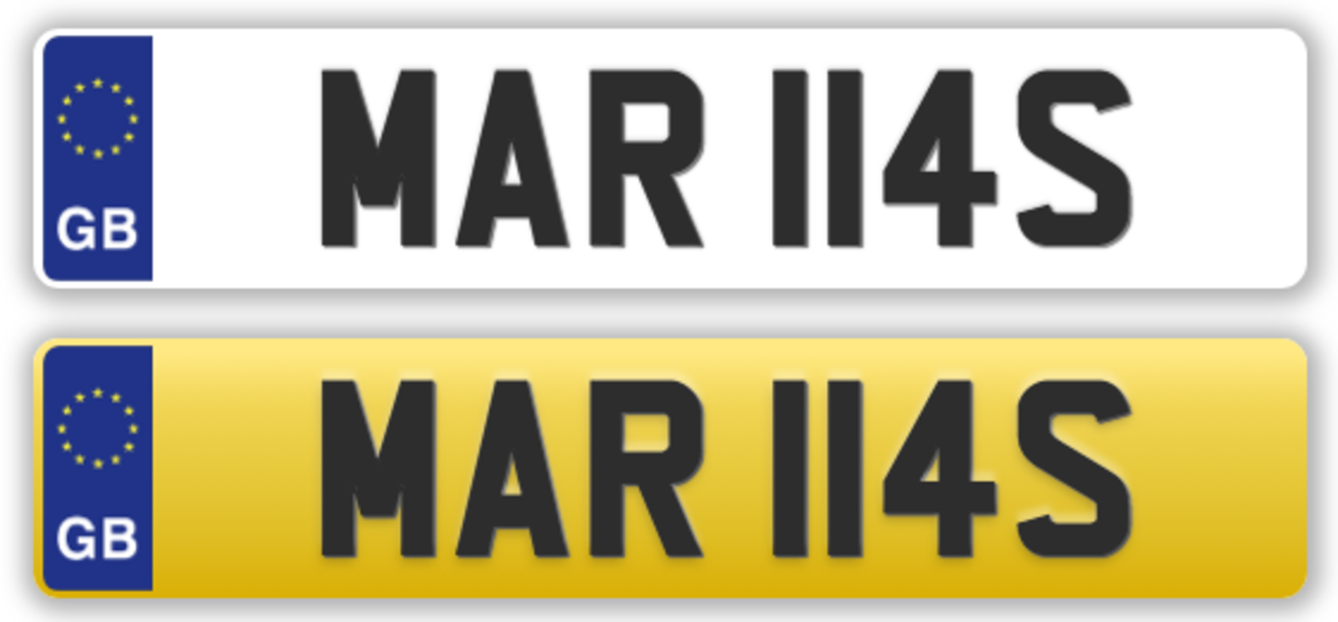 Cherished Plate: MAR 114S