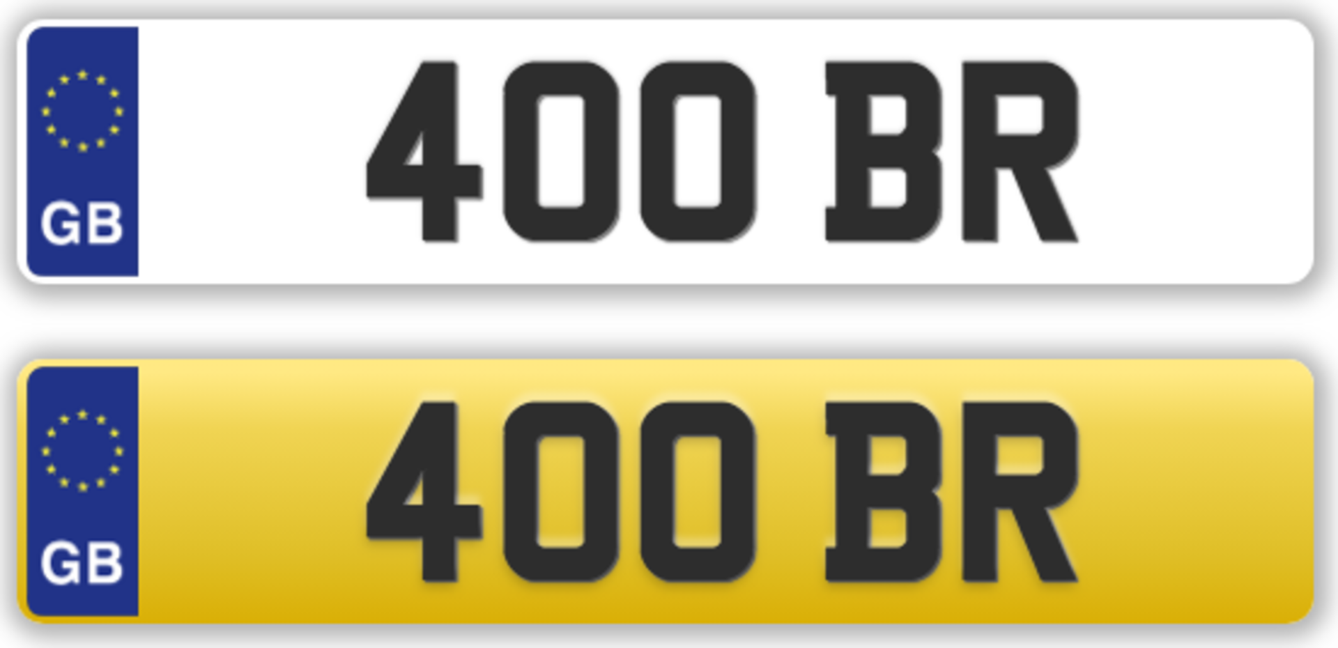 Cherished Plate: 400 BR