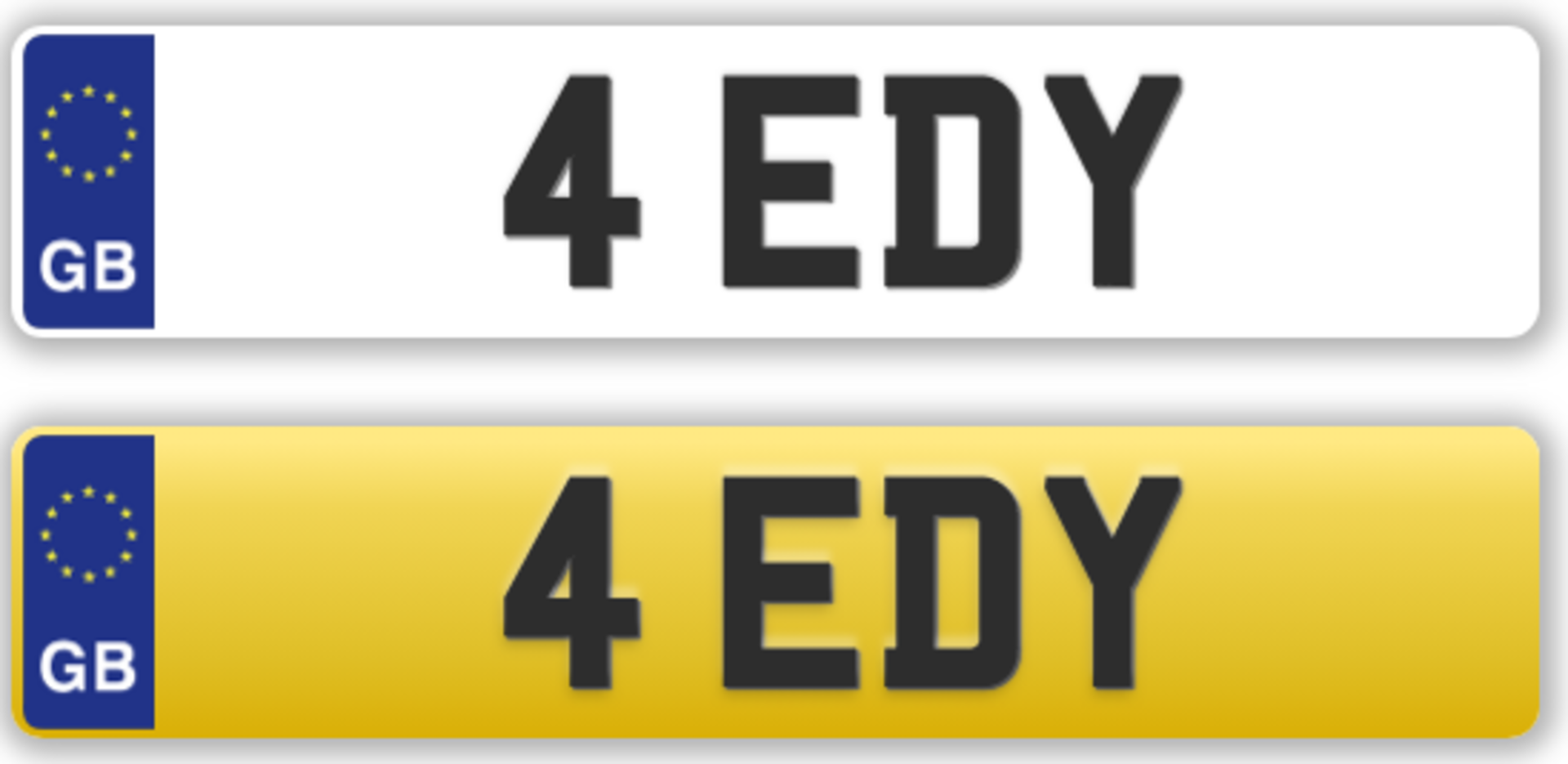 Cherished Plate: 4 EDY