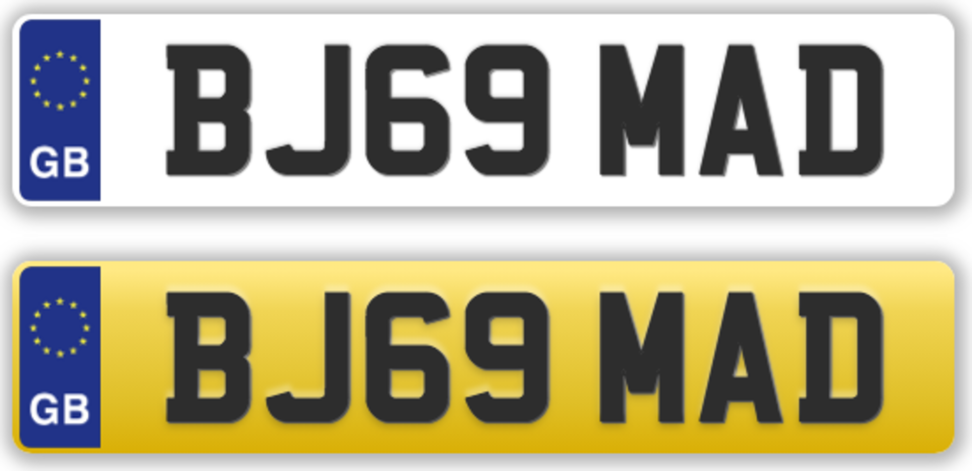 Cherished Plate: BJ69 MAD