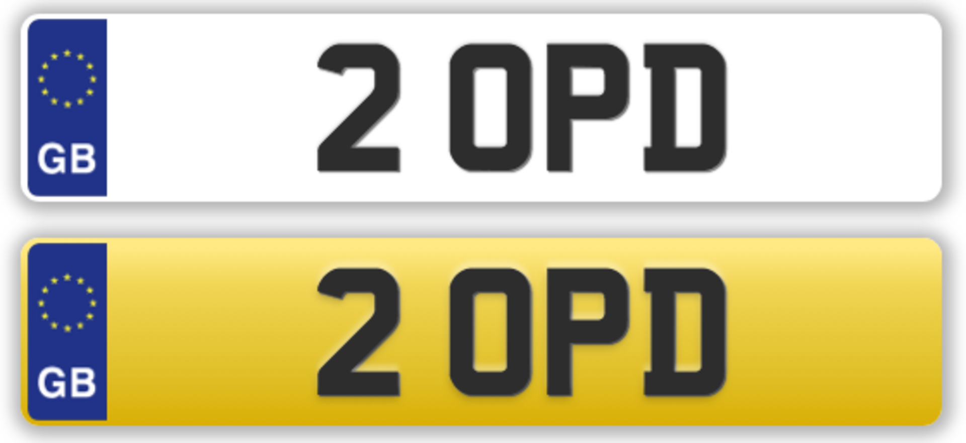 Cherished Plate: 2 OPD