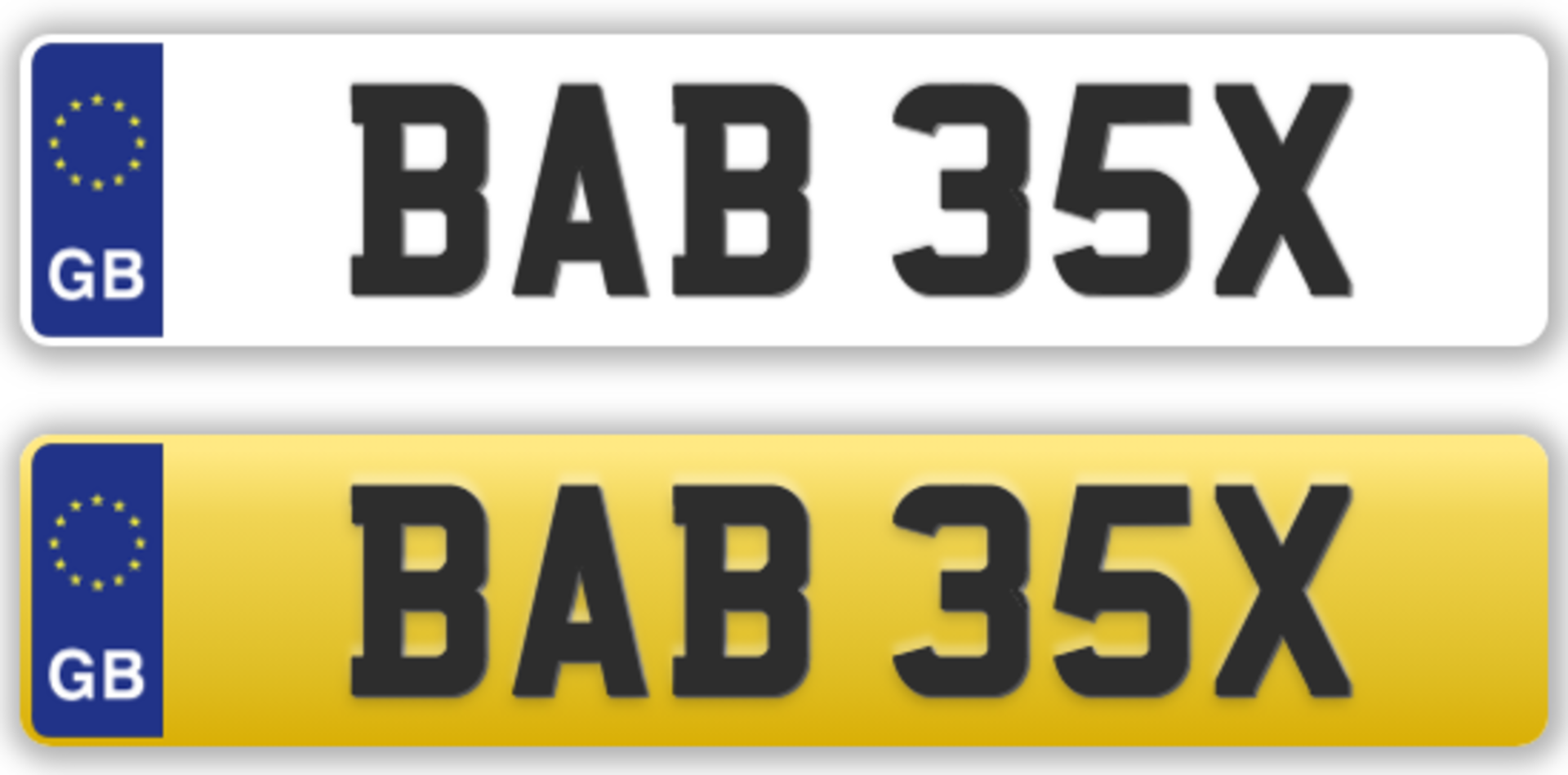 Cherished Plate: BAB 35X