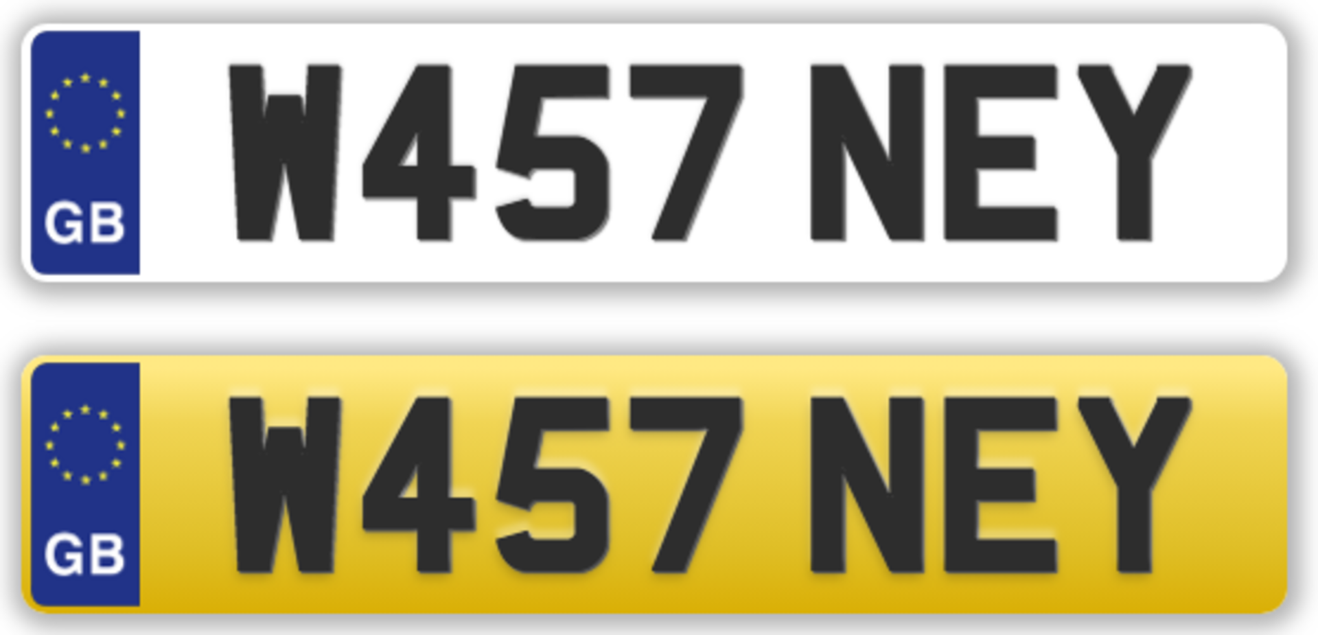 Cherished Plate: W457 NEY