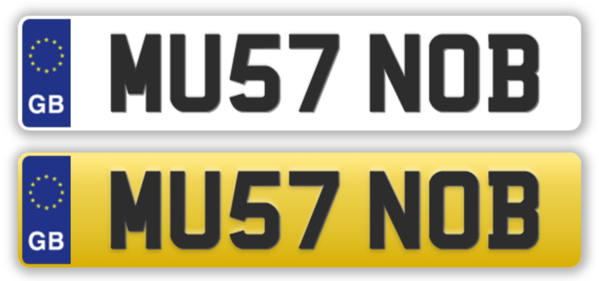 Cherished Plate: MU57 NOB