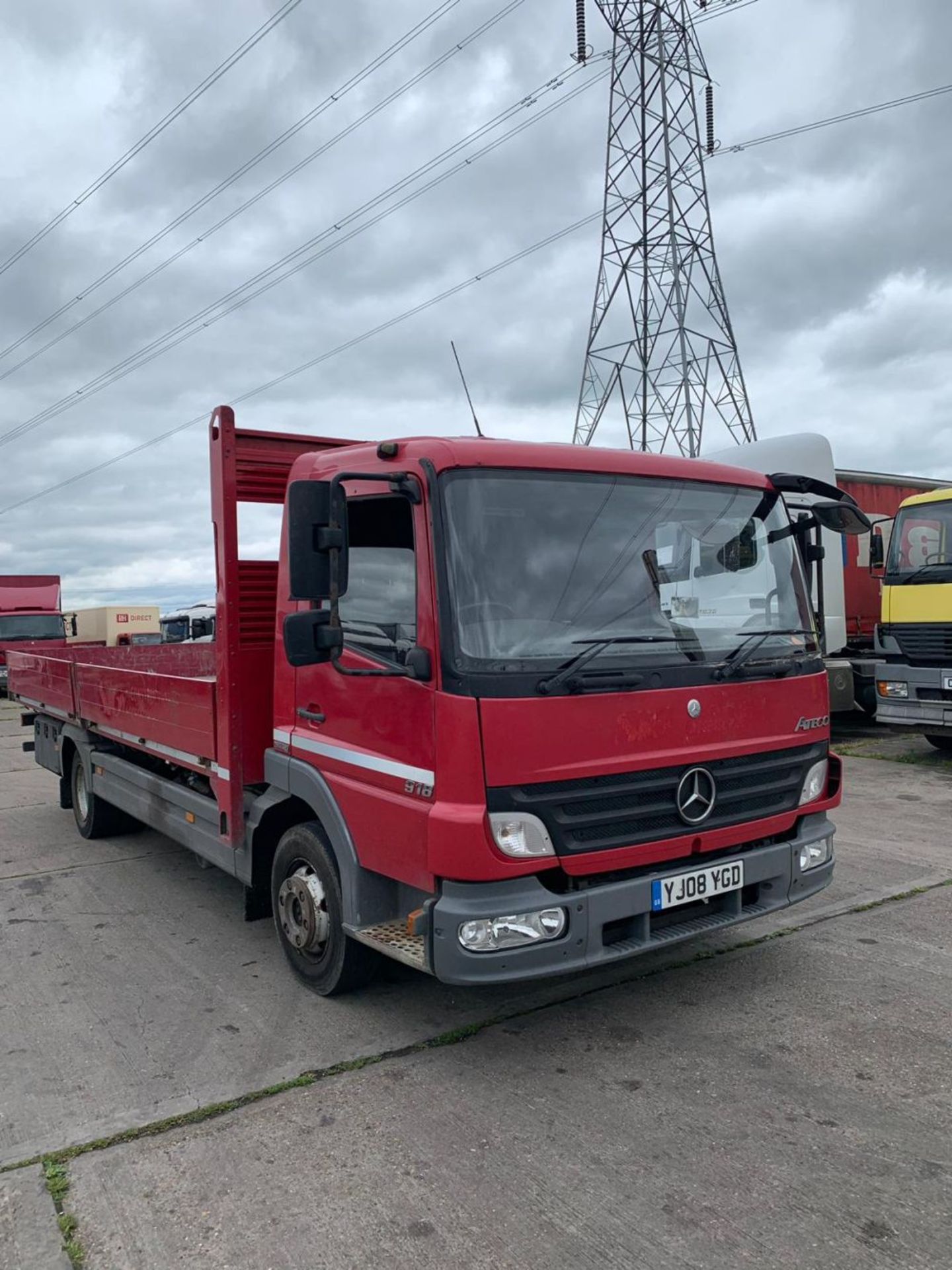 Mercedes 816 Atego, 19ft Alloy Dropside