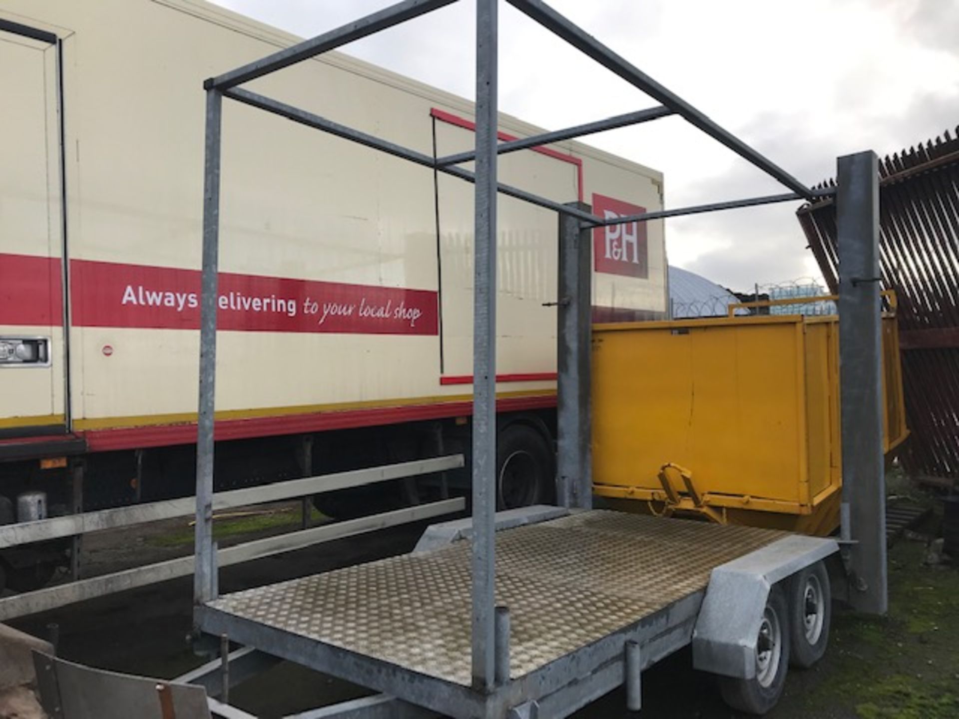 Twin Axle Galvanised Trailer - Image 2 of 6