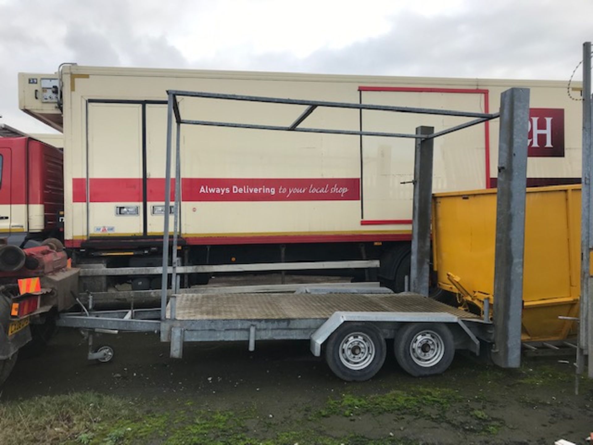 Twin Axle Galvanised Trailer