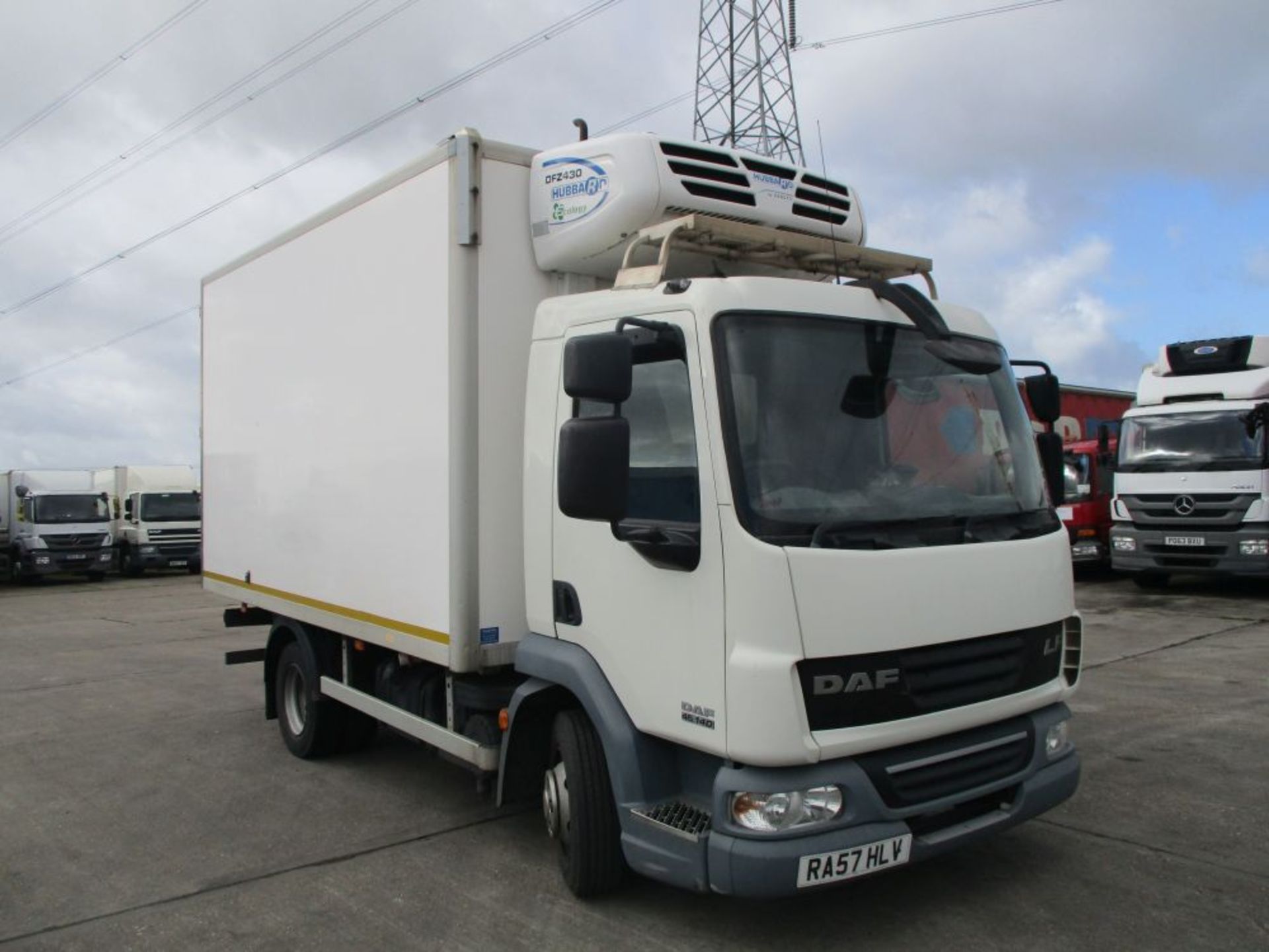 DAF LF45 14ft Fridge Box Triple Back Door