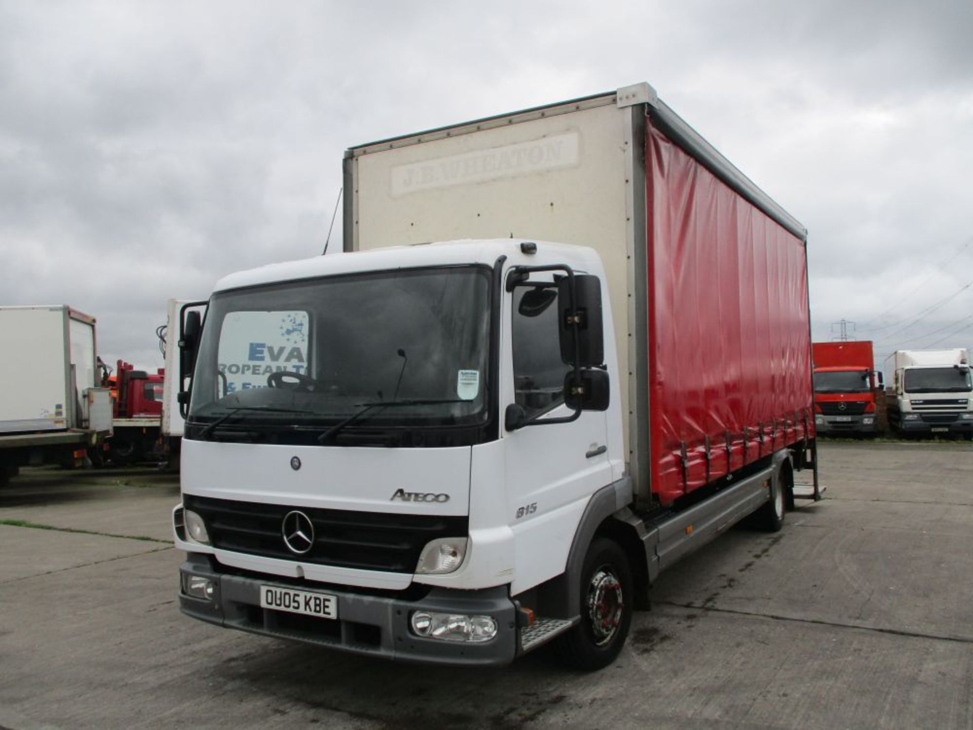 Mercedes 815 Atego, 20ft Curtainsider - Image 2 of 7