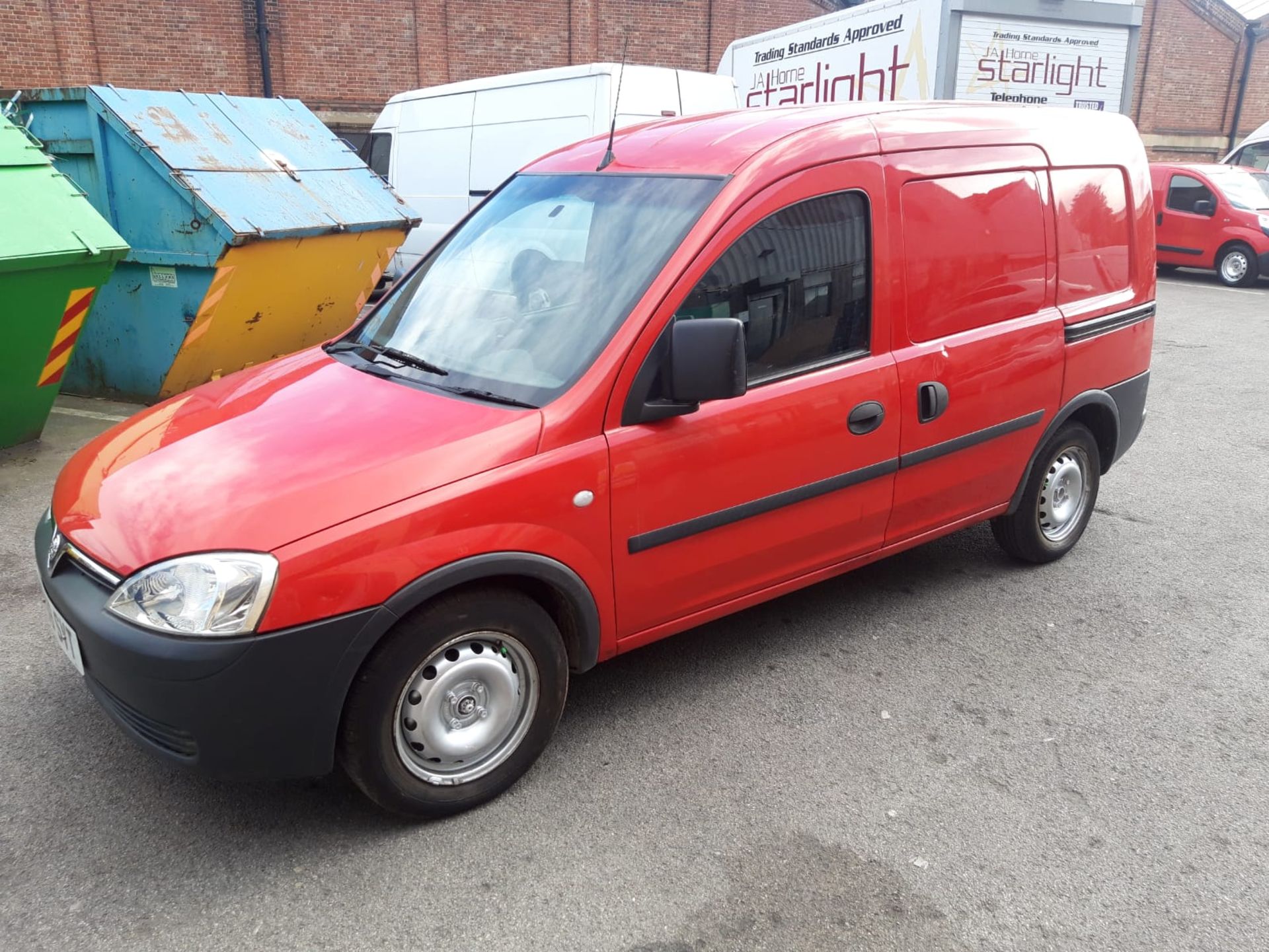 2009 Vauxhall Combo Panel Van with Side Loading Door.