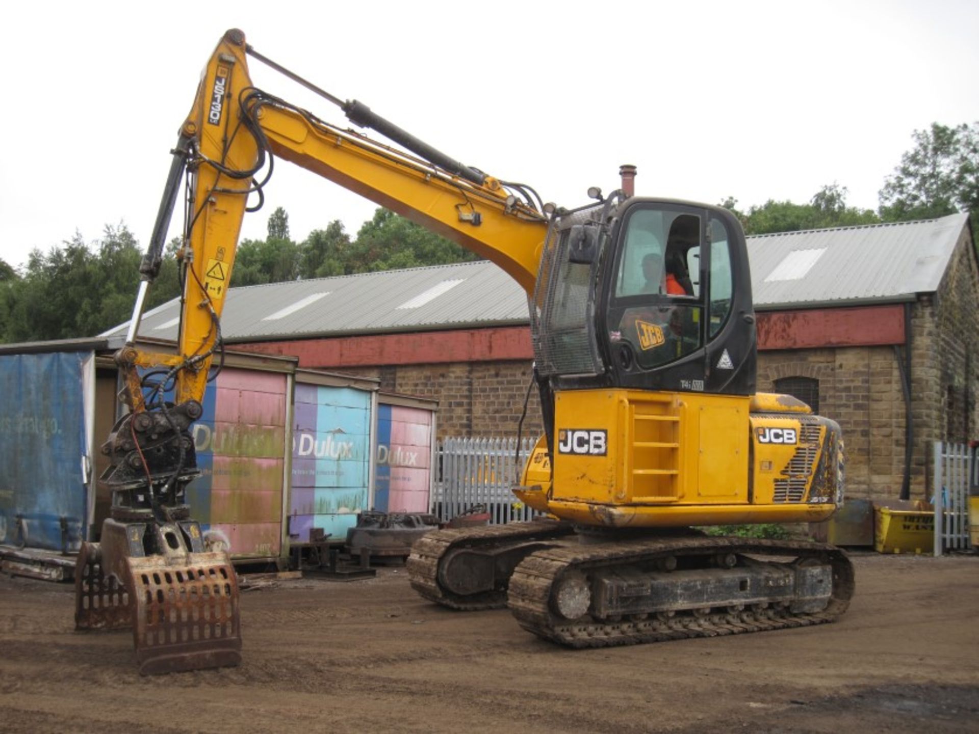 JCB JS130 Tracked Excavator