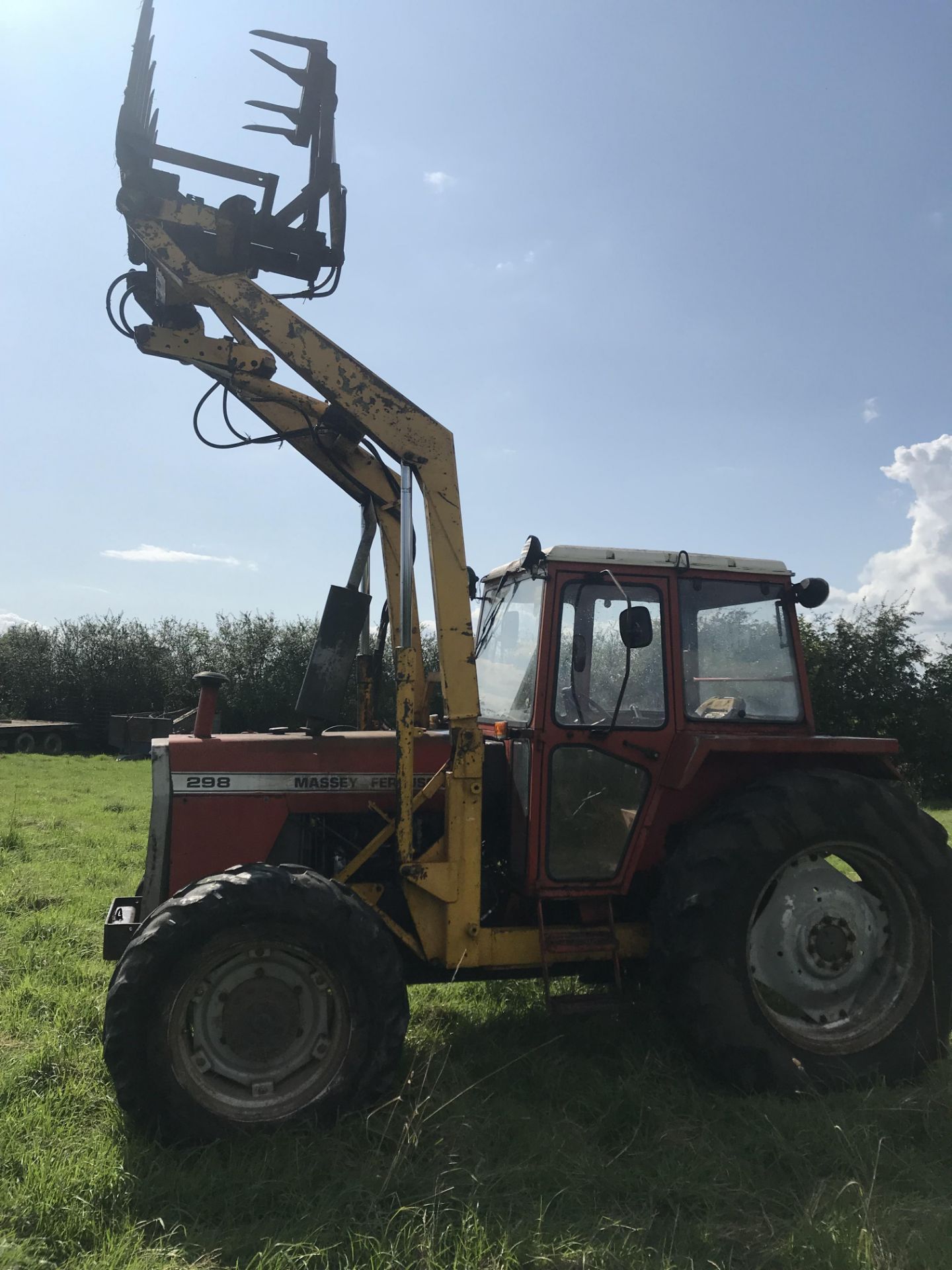 1986 Massey Ferguson 298 4wd Tractor with Loader - Image 8 of 8