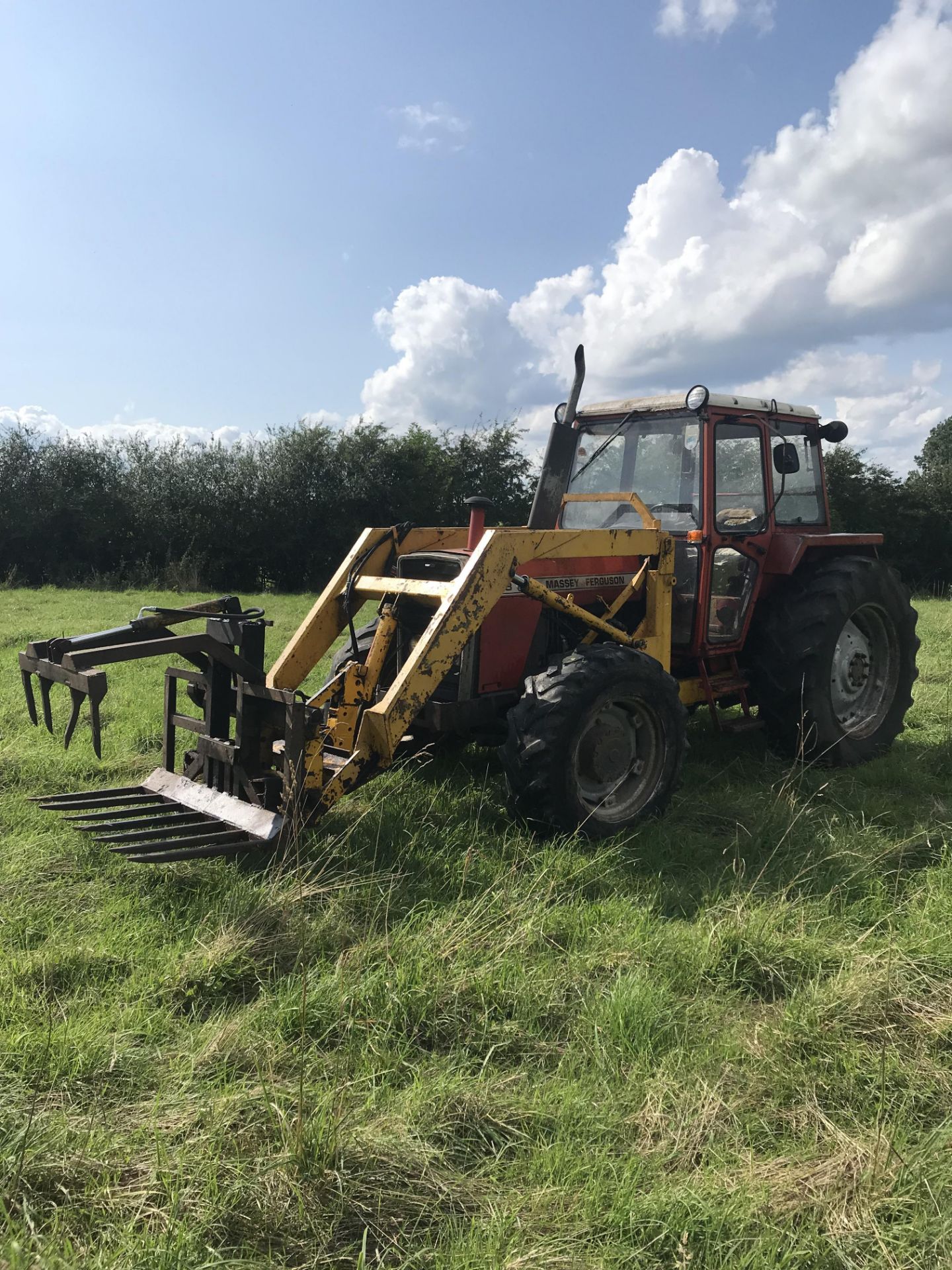 1986 Massey Ferguson 298 4wd Tractor with Loader - Image 3 of 8