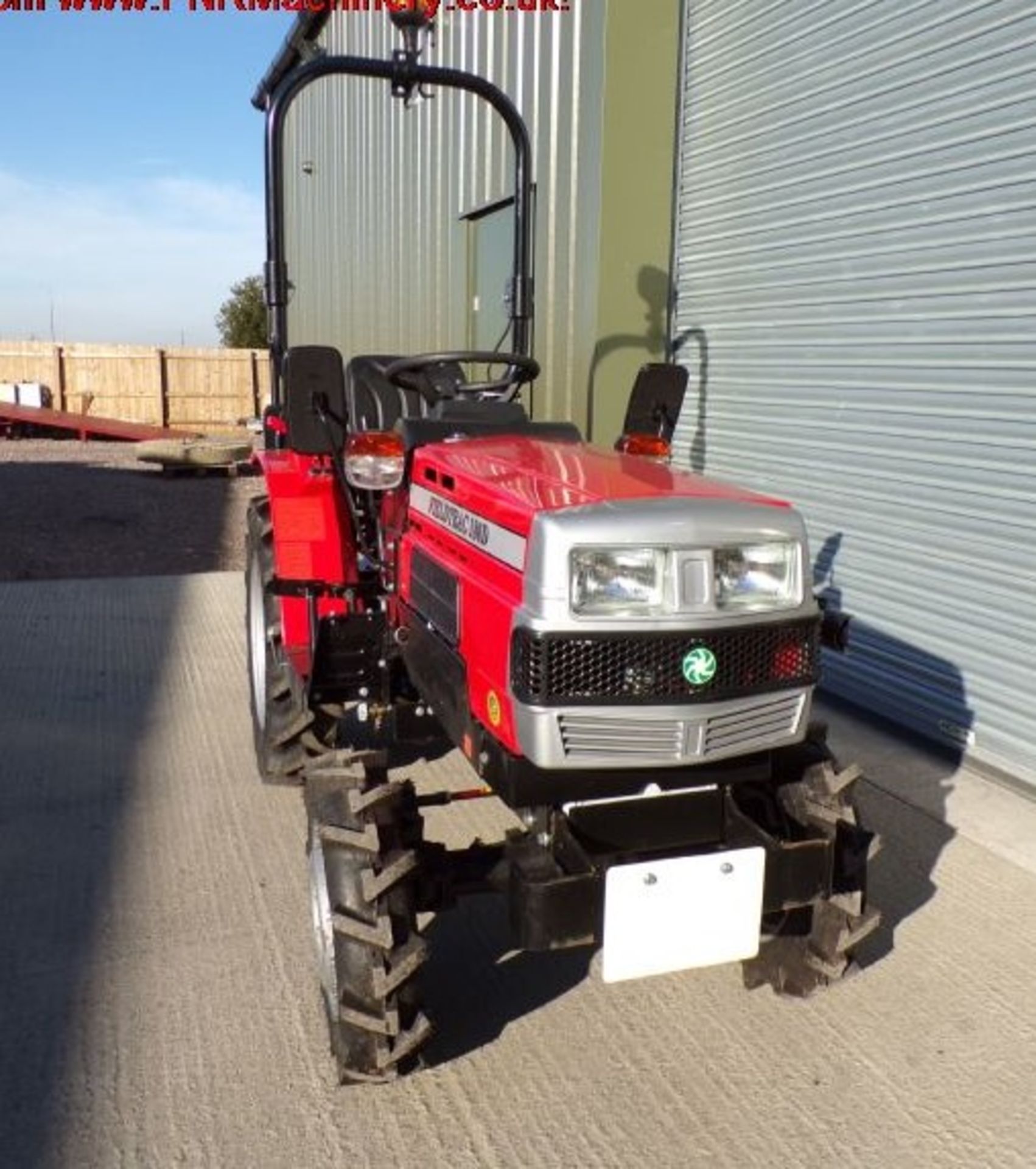 TILLERS FIELDTRAC 180D TRACTOR AGRI TYRES - Image 3 of 4