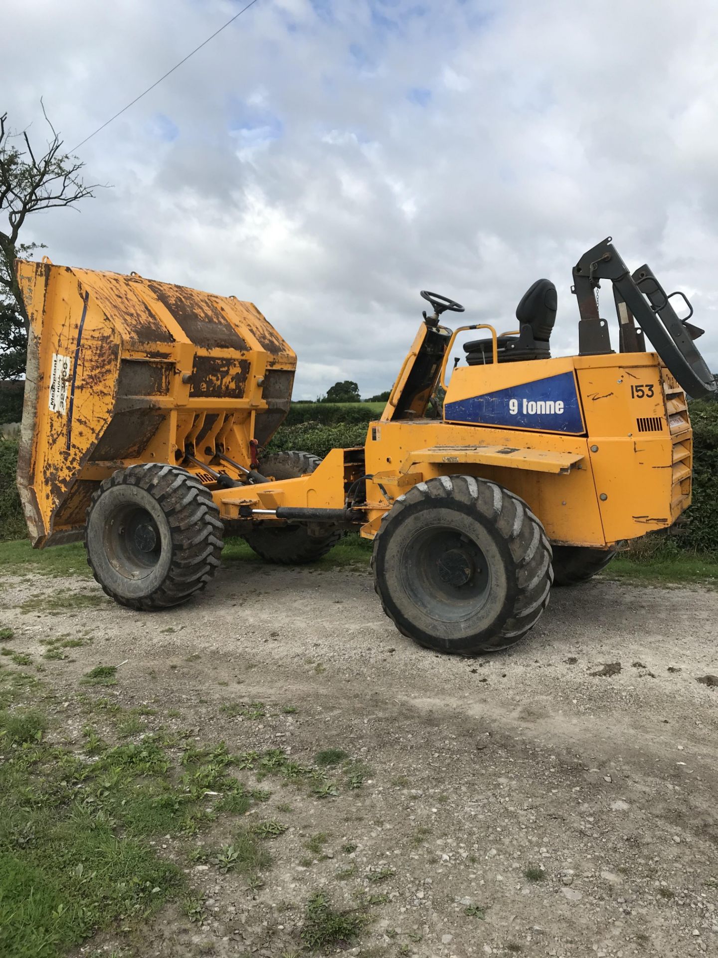 2008 Thwaites 9-ton dumper