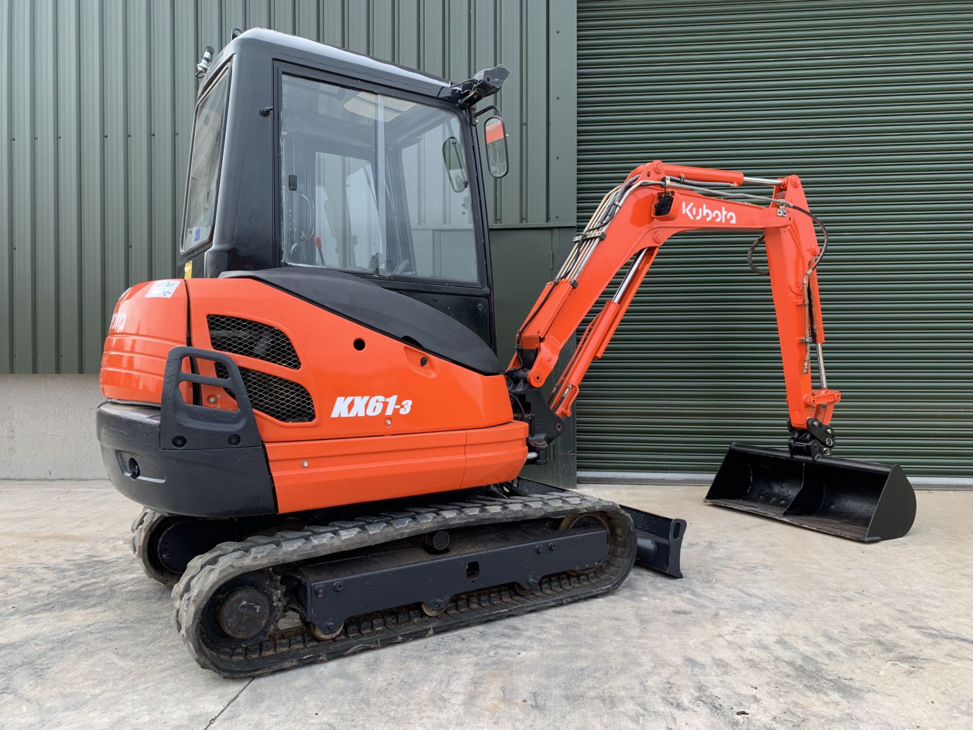 Kubota KX61-3 Mini Digger - Image 3 of 9