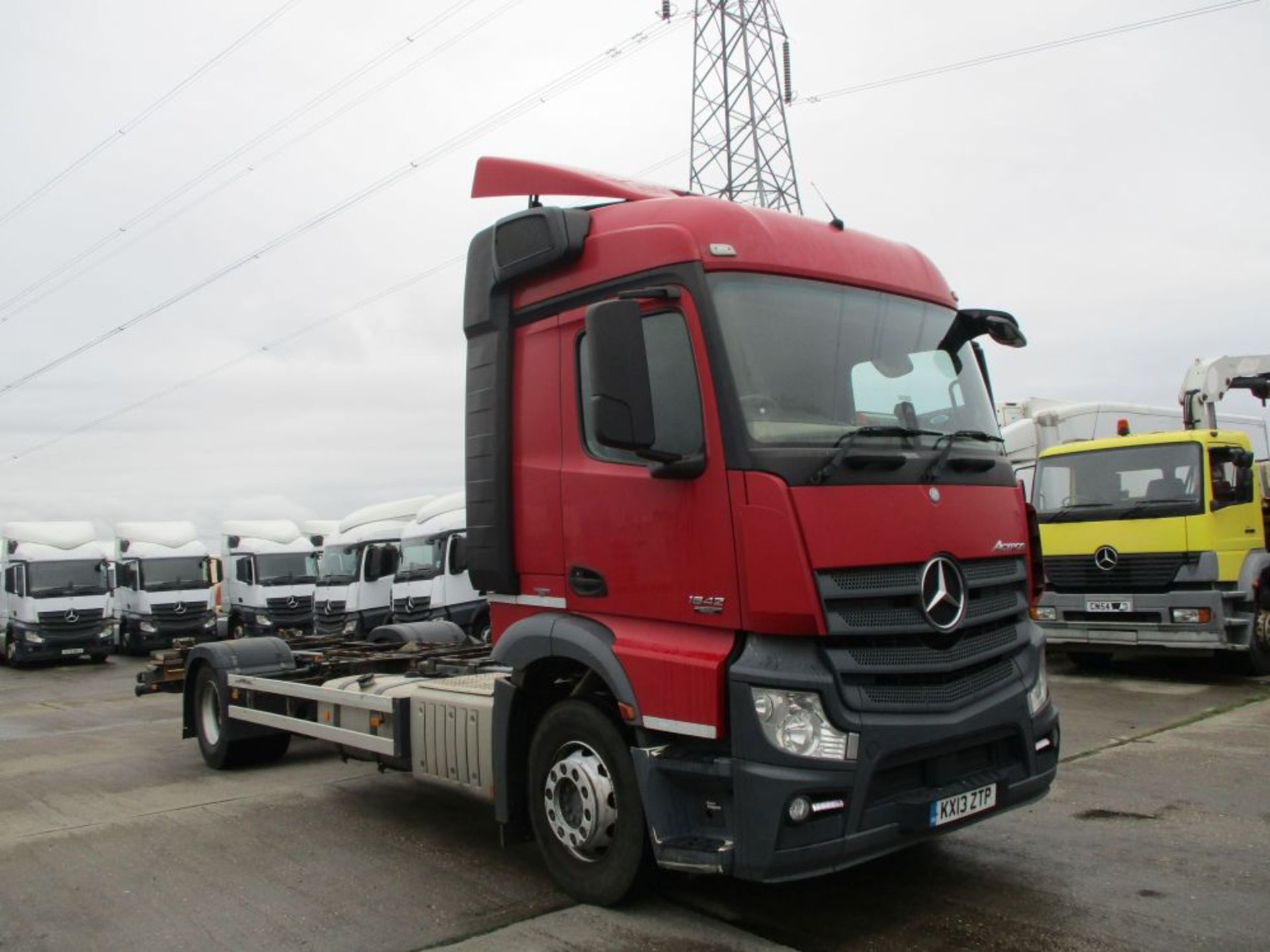 2013 Mercedes Actros 1842 Demount