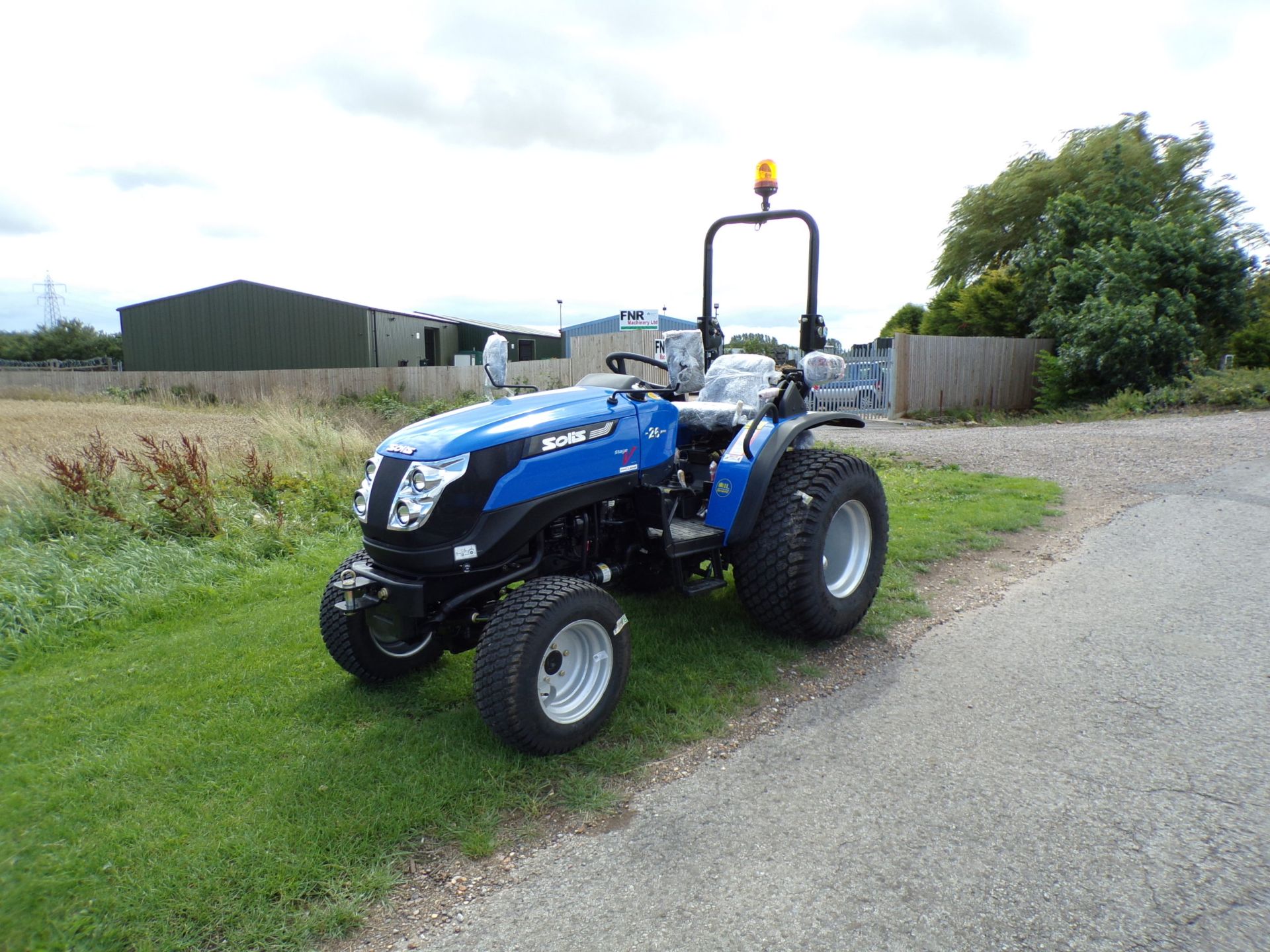 Solis 26 Compact Tractor With Turf Tyres