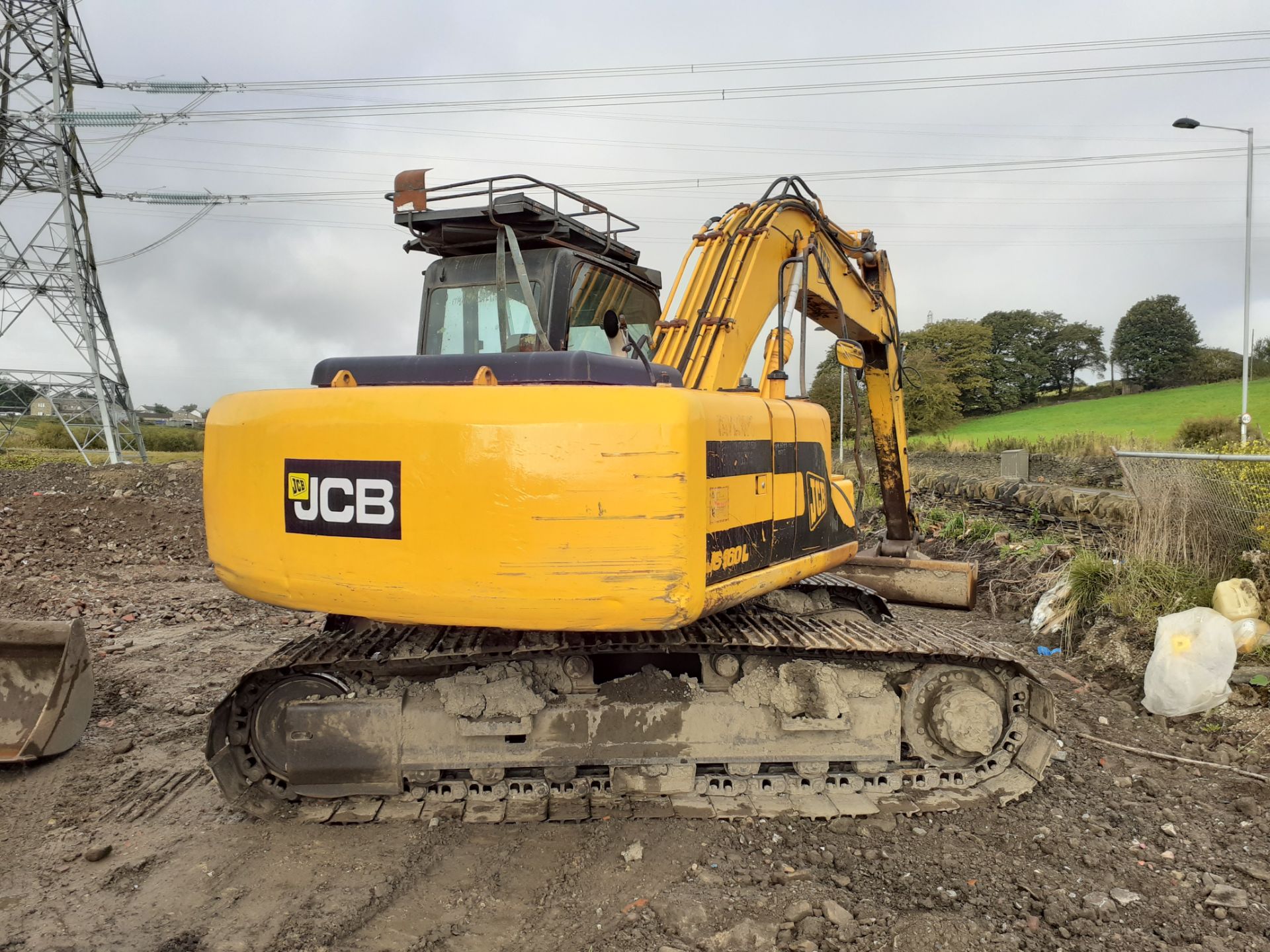 2001 JS160L Excavator, 10992 running hours - Image 3 of 5